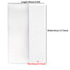 Roll of white plastic wire mesh with 8mm holes, measuring 300cm long and 40cm wide.