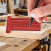 Precision Aluminum T-Square Ruler with Metric and Inch Markings