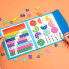Wooden Magnetic Fraction Learning Book