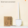 Silicone Toilet Brush with Wall-Mount Holder