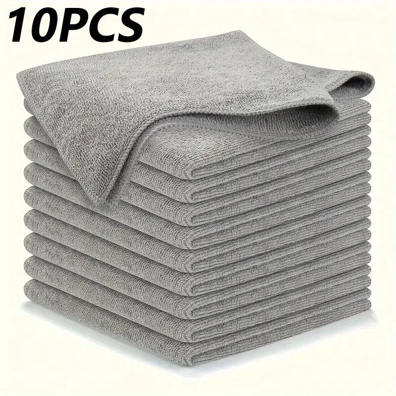 Lint-Free Microfiber Cleaning Cloths (4-Pack)