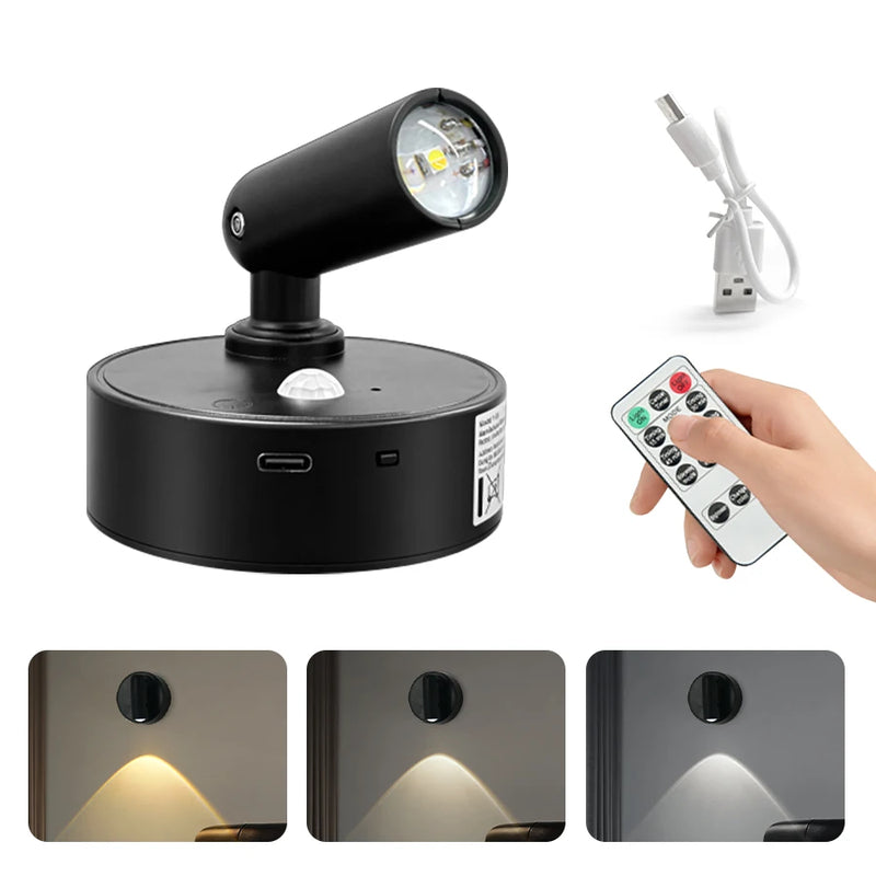Rechargeable Motion-Sensor LED Night Light