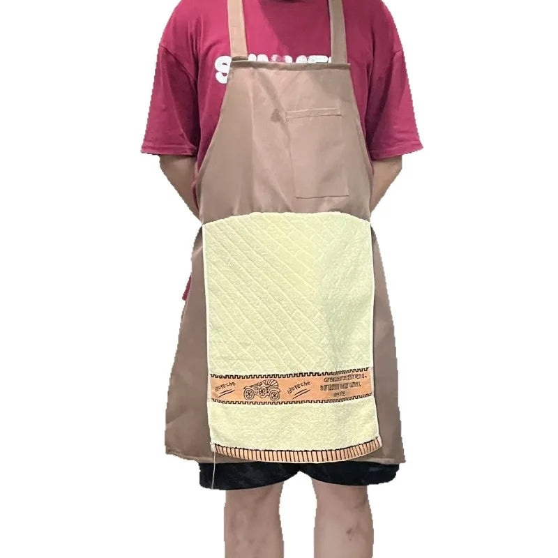 Funny Prank Apron with Hidden Surprise Pocket