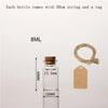 Mini Glass Bottles with Cork Stoppers for DIY Crafts and Gifting