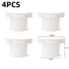 Heavy-Duty Mattress Sheet Straps with Non-Slip Clips (4-Pack)