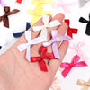 Satin Ribbon Bows for Crafts and DIY Projects (50-Pack)
