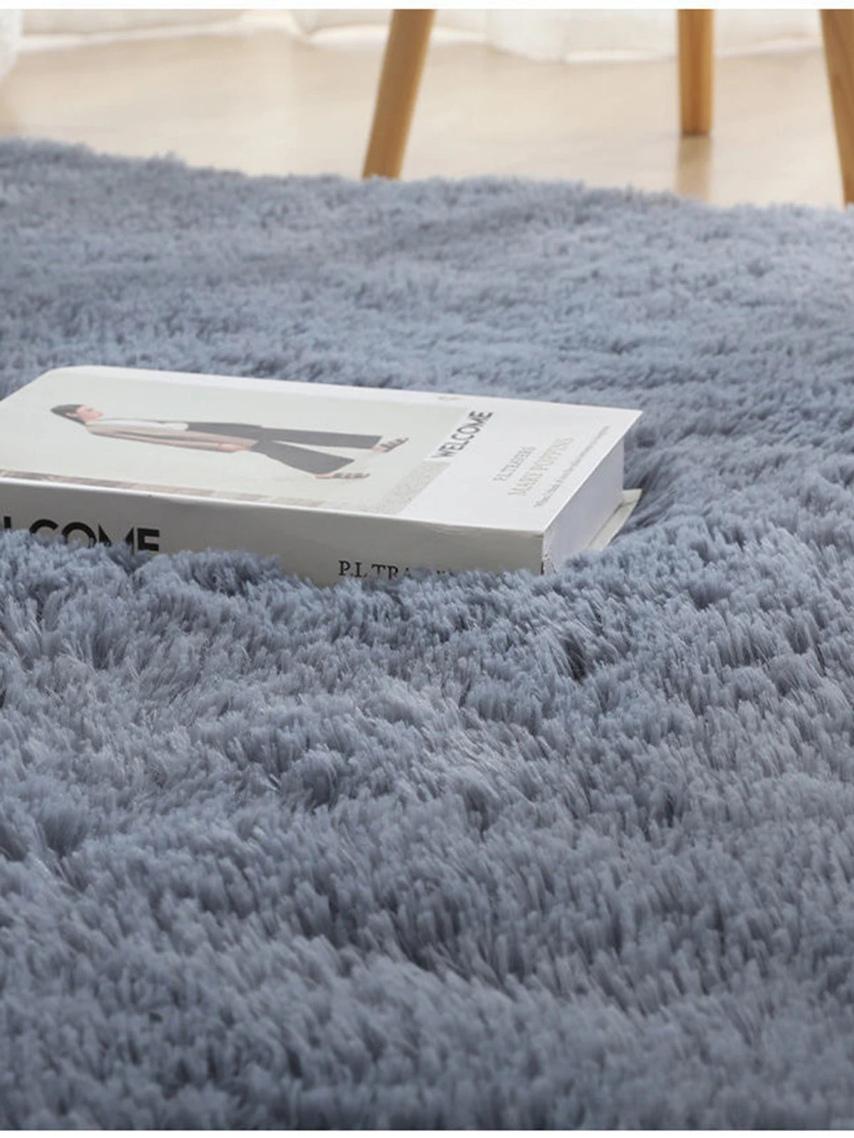 Plush Shaggy Area Rug for Living Room & Bedroom