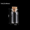 Mini Cork Stopper Glass Bottles for DIY Crafts & Decor