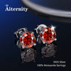 S925 Sterling Silver Moissanite Stud Earrings