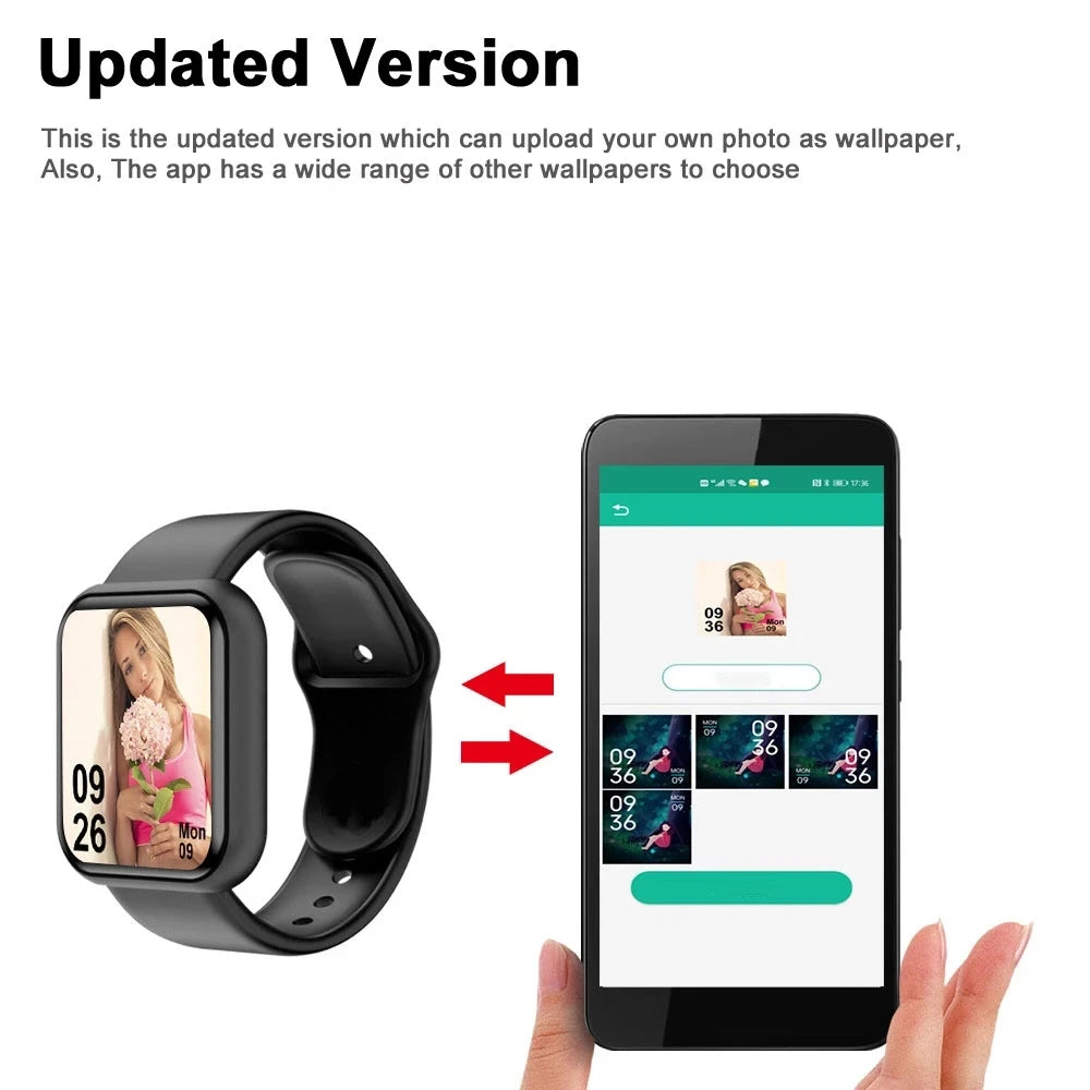 Fitness Tracker Smart Watch