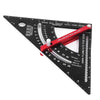 Adjustable Aluminum Alloy Triangle Ruler for Woodworking