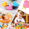 Multicolor Mini Rubber Ducks for Bath and Party Favors
