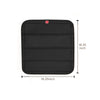 Black foldable RV skylight sunshade with reflective insulation
