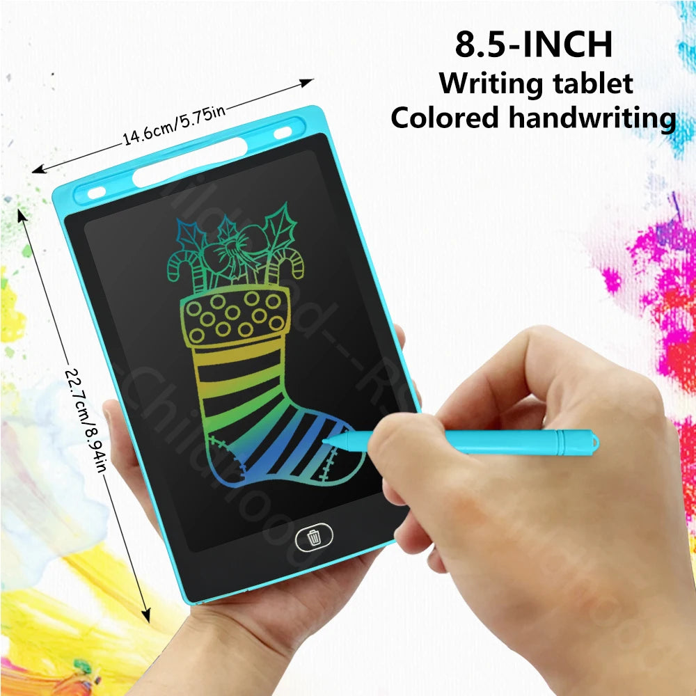 LCD Writing Tablet for Kids – Reusable Drawing Board