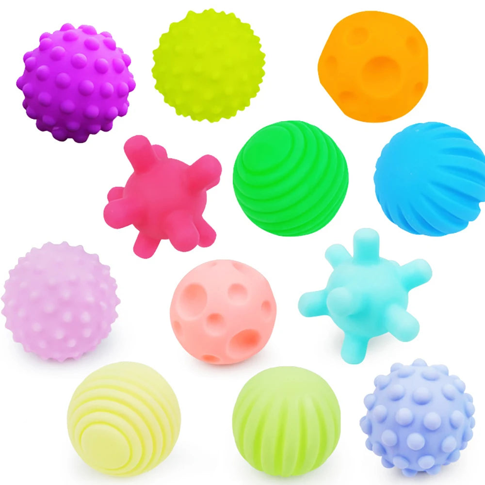 Textured Sensory Ball Set for Babies and Toddlers