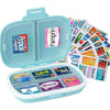 8-Compartment Pill Organizer with 147 Labels