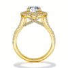 1.2ct Round Moissanite Ring in 925 Sterling Silver