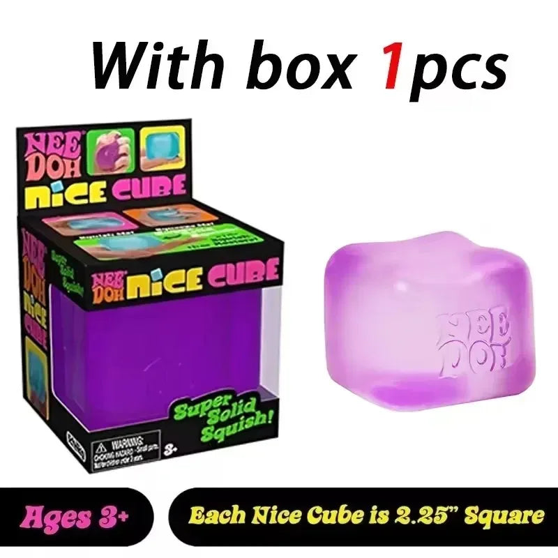 NeeDoh® Solid Cube Sensory Squeeze Toy