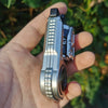Precision Metal Fidget Slider with Ratchet Mechanism