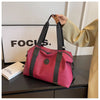 Versatile Large-Capacity Travel Duffel Bag with Water-Resistant Oxford Fabric
