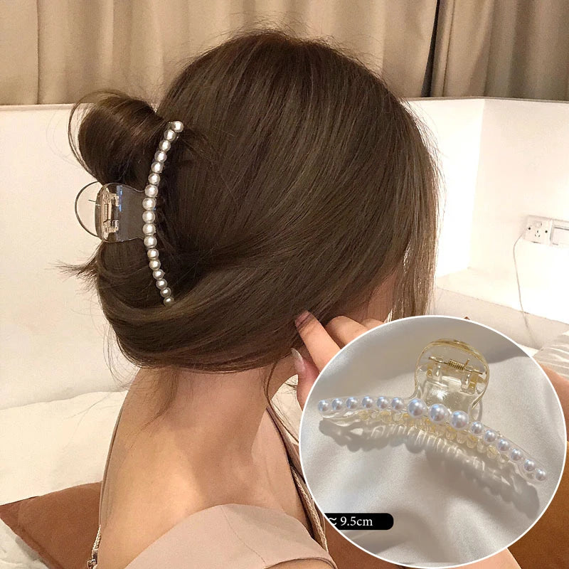 Gold S-Shaped Metal Hair Claw