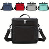 Insulated Oxford Lunch Bag with Adjustable Shoulder Strap