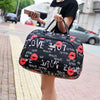 Floral Print Travel Duffle Bag for Women