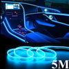 Flexible USB LED Neon Strip Light for Car Interior