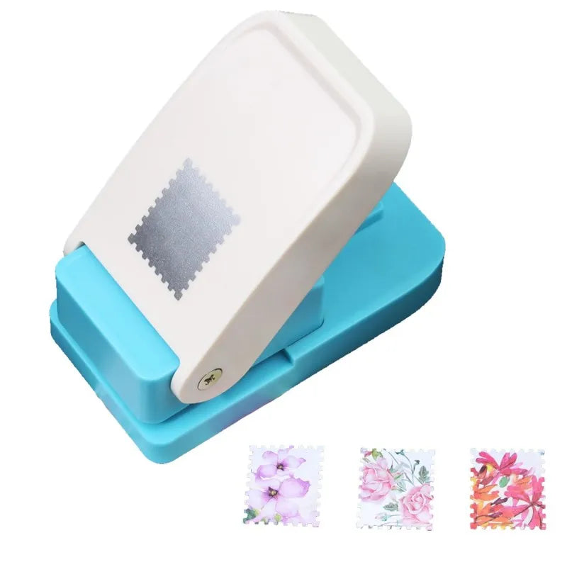 Perforadora con forma de sello para manualidades y scrapbooking