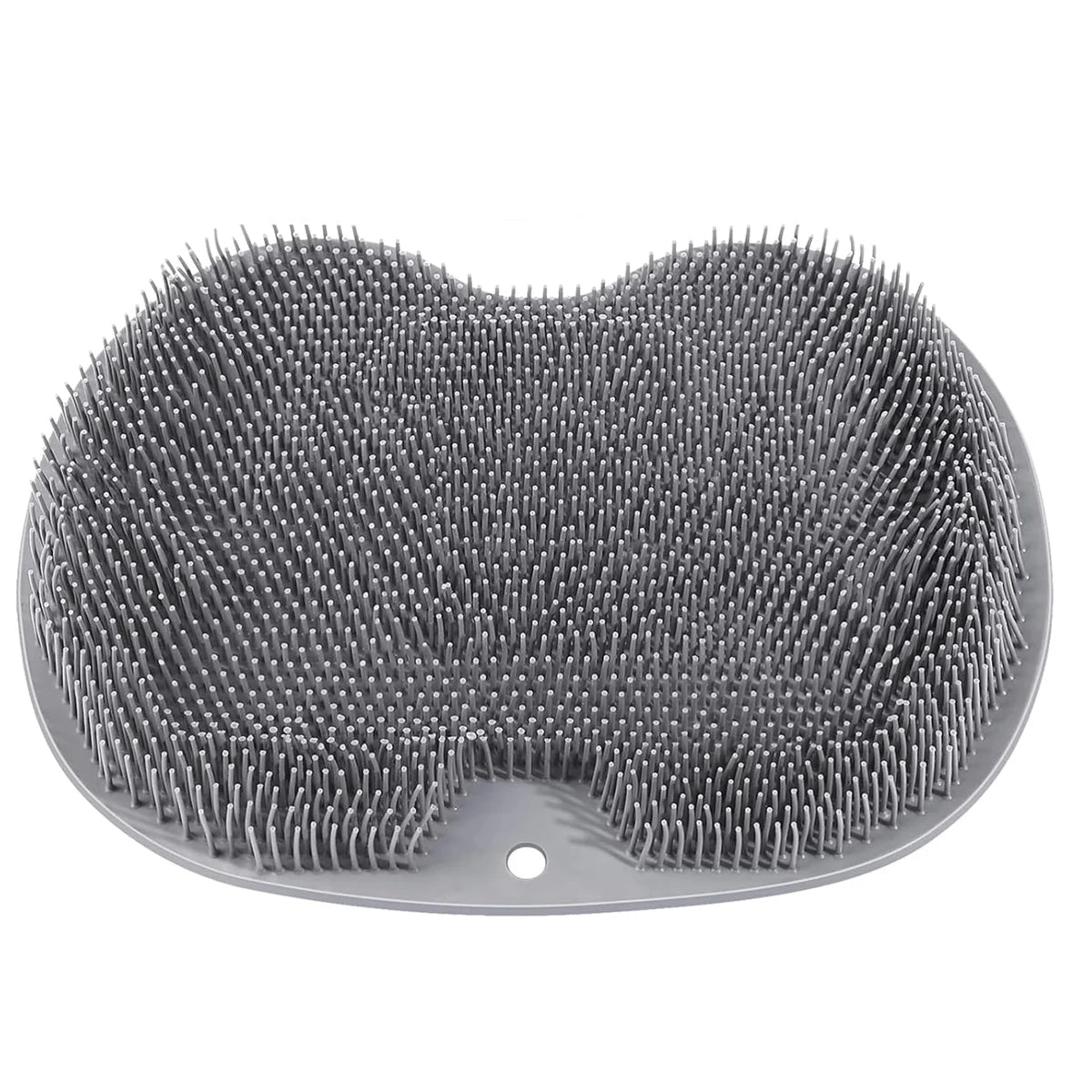 Wall-Mounted Shower Scrubber with Suction Cups for Feet and Back