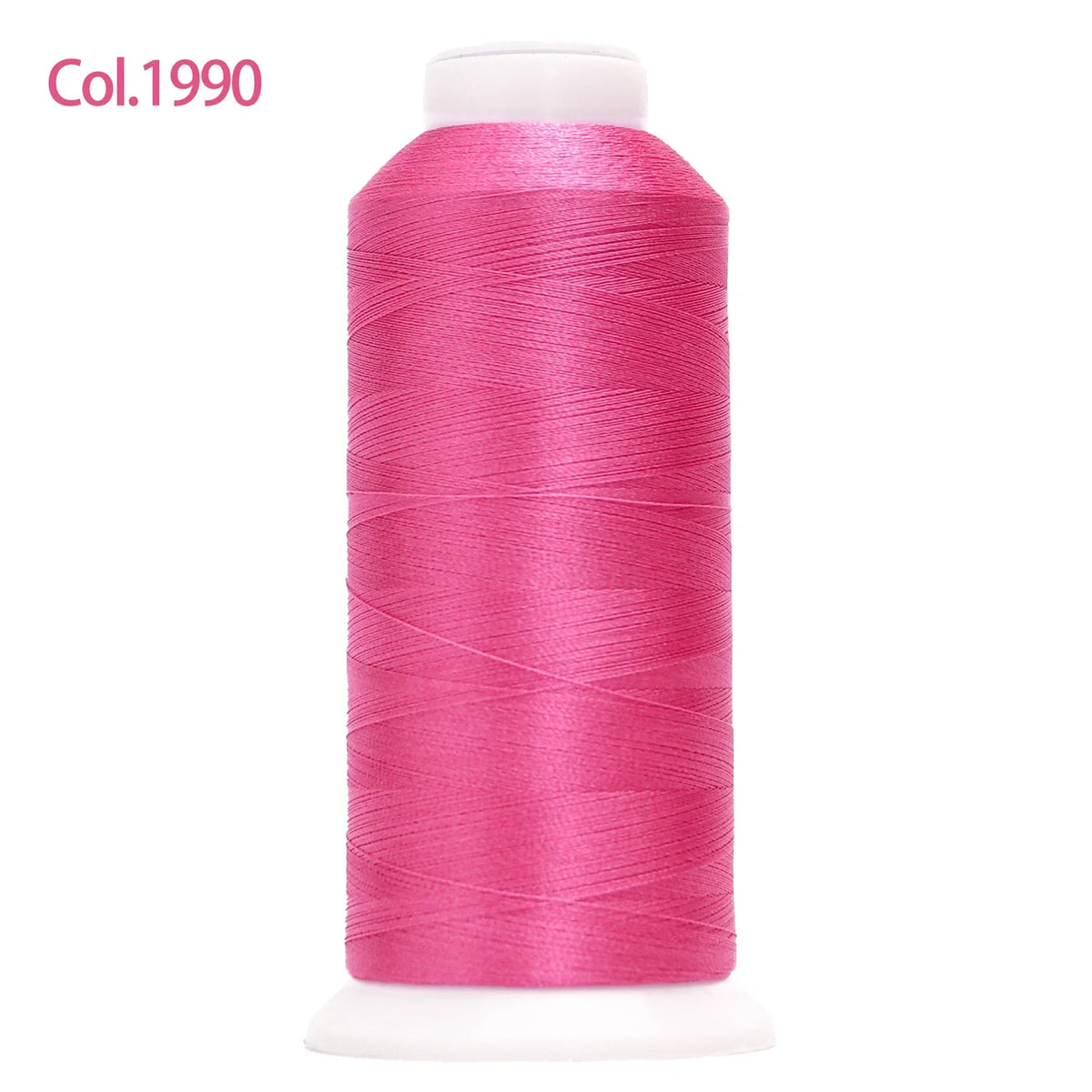 80-Color Polyester Embroidery Thread Set with Large 4000m Spools
