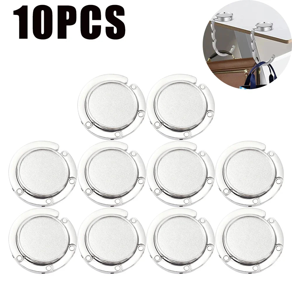 Foldable Table Bag Hook – Durable Purse Hanger for Any Surface