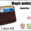 Slim Genuine Leather Card Holder Wallet