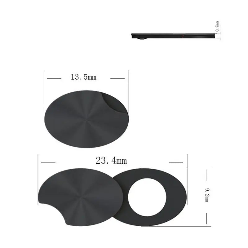 Autocollants LED réutilisables pour lunettes connectées
