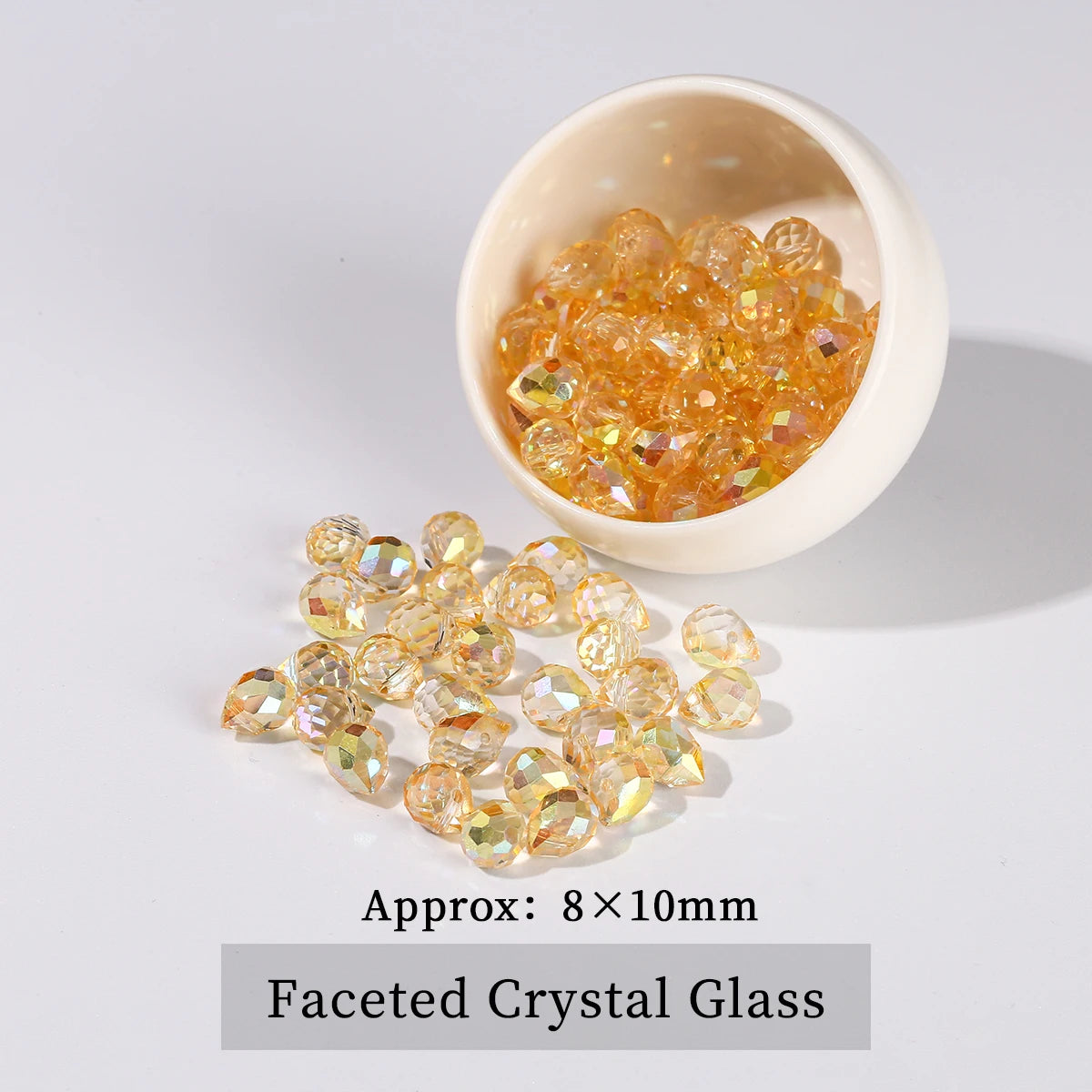 Colorful Glass Crystal Beads for Jewelry Making