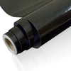 Roll of dark marble-effect self-adhesive wallpaper for kitchen, bathroom, and furniture