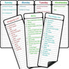 Magnetic Weekly Planner Board for Family Organization