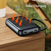50.000mAh Solar-Powerbank mit integrierten Kabeln