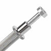A silver precision 4-claw pick-up tool used for jewelry making and crafting.