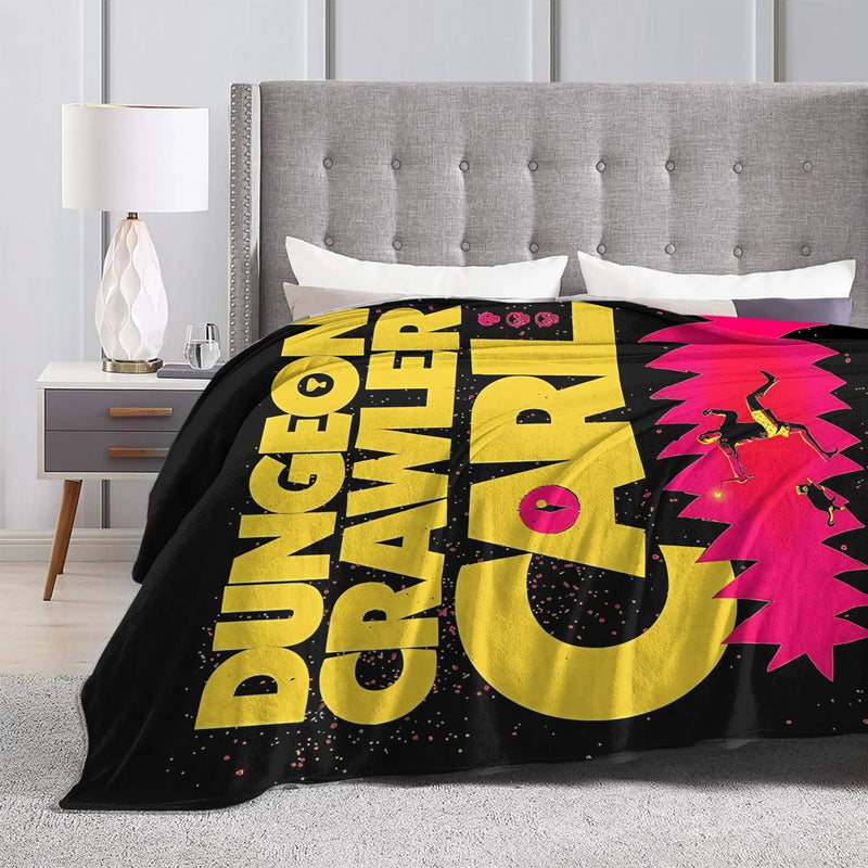 Dungeon Crawler Carl Plush Throw Blanket