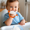 Bunny-Shaped Silicone Teether with Full-Hand Grip for Babies