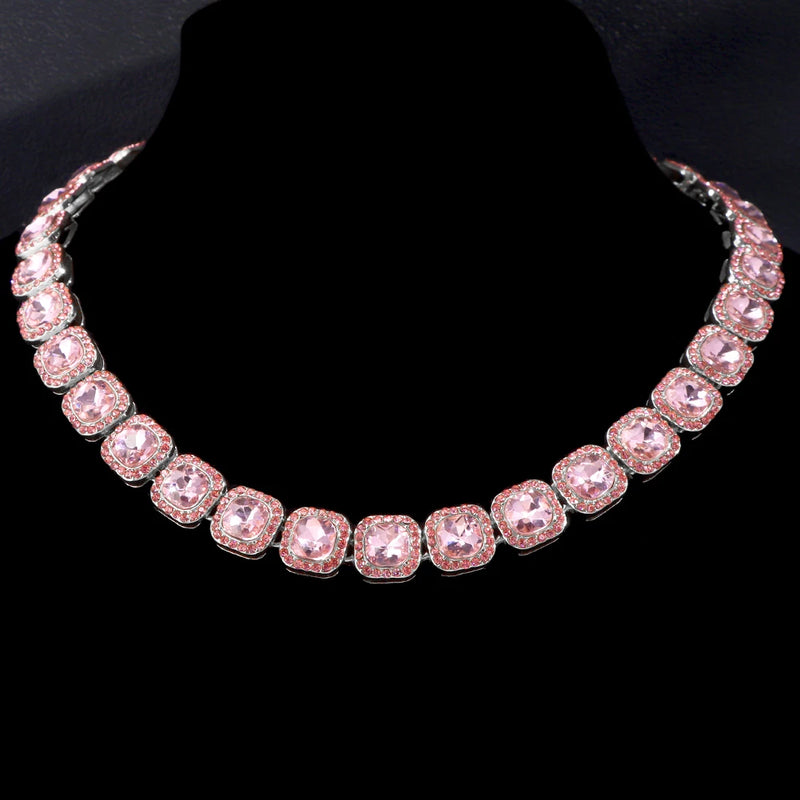 Collier Chaîne Tennis Strass