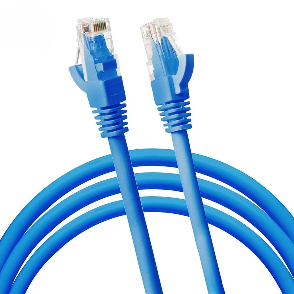 Cat 6 Ethernet Cable – High-Speed Flat Network Patch Cord (RJ45, UTP)