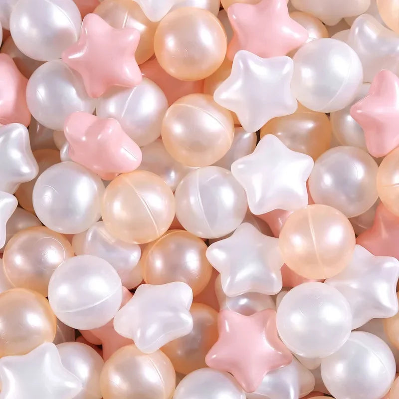 Star-Shaped Ball Pit Balls – Safe, Crush-Proof Play Balls for Toddlers