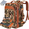 Expandable Travel Backpack with 4 Packing Cubes