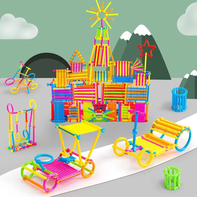 STEM Building Blocks Set for Creative Kids
