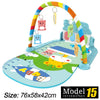 Musical Activity Gym with Kick-and-Play Piano for Babies