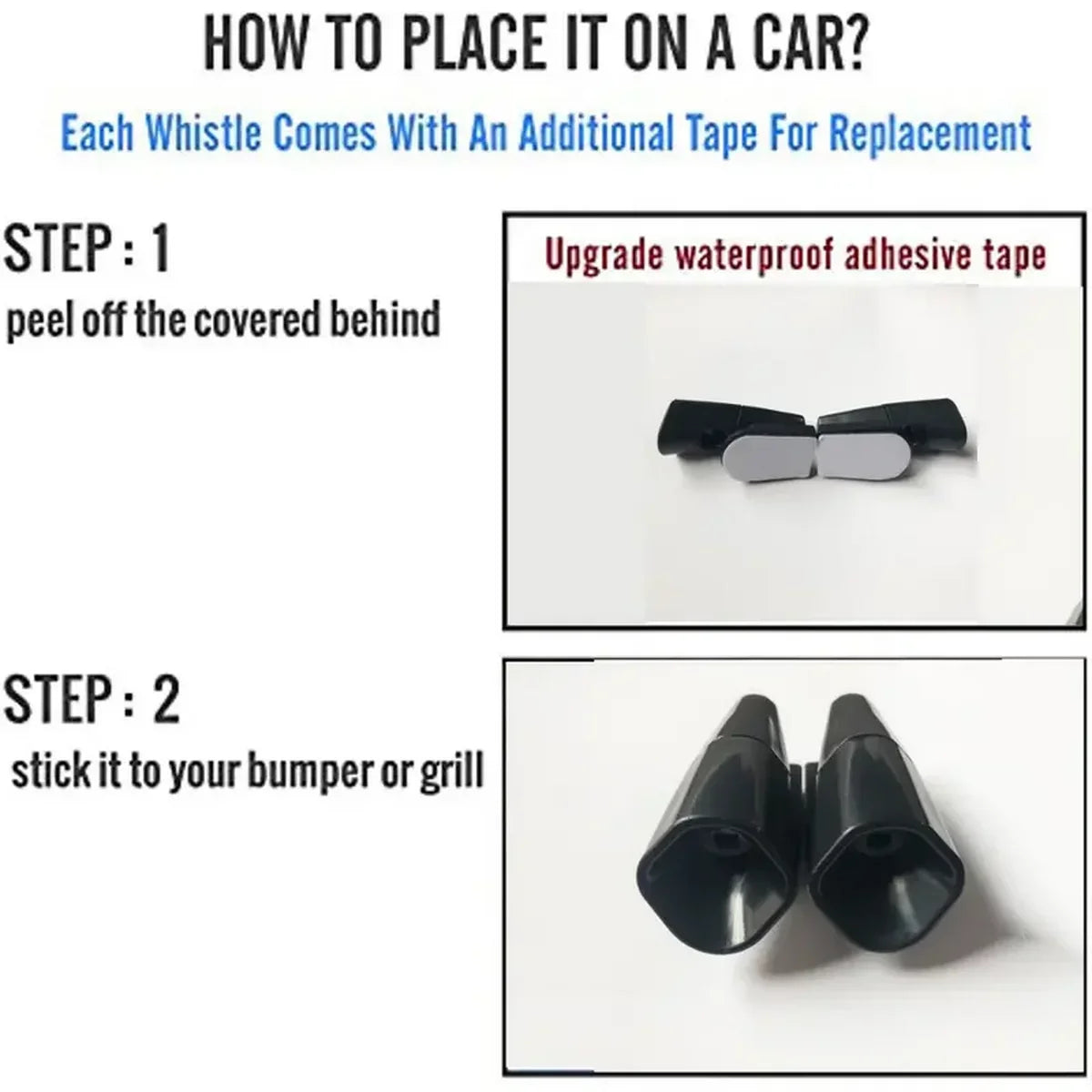 Ultrasonic Car Deer Whistle for Road Safety