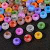 Mixed Rainbow Resin Spacer Beads for Jewelry Making