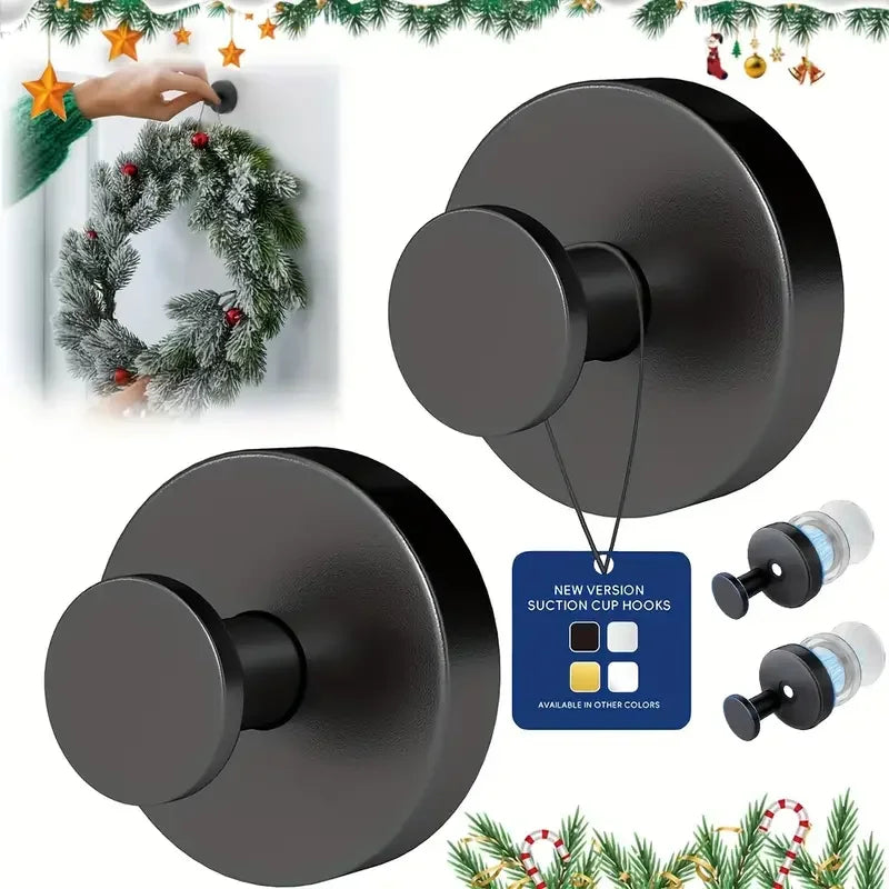 Suction Cup Hooks for Bathroom, Kitchen, and Glass Surfaces